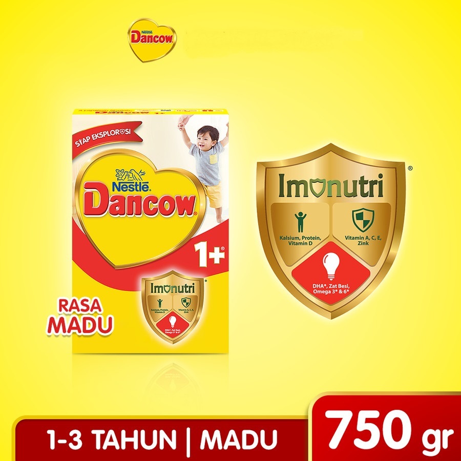 

Nestle Susu Bubuk DANCOW 1+ Madu Susu Anak 1-3 Tahun 750gram