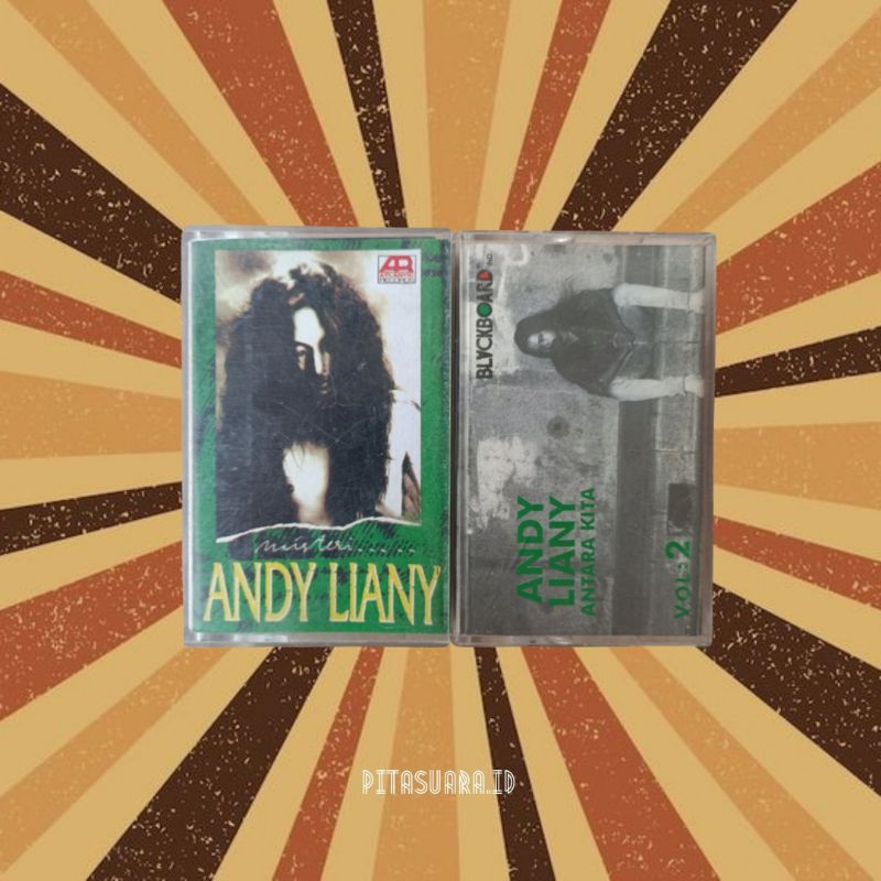 Cassette Andy liany - misteri Kaset pita 2 album Andy liany