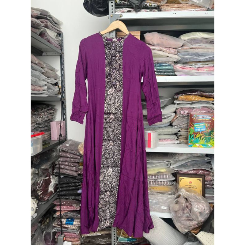 Gamis Sogan Batik