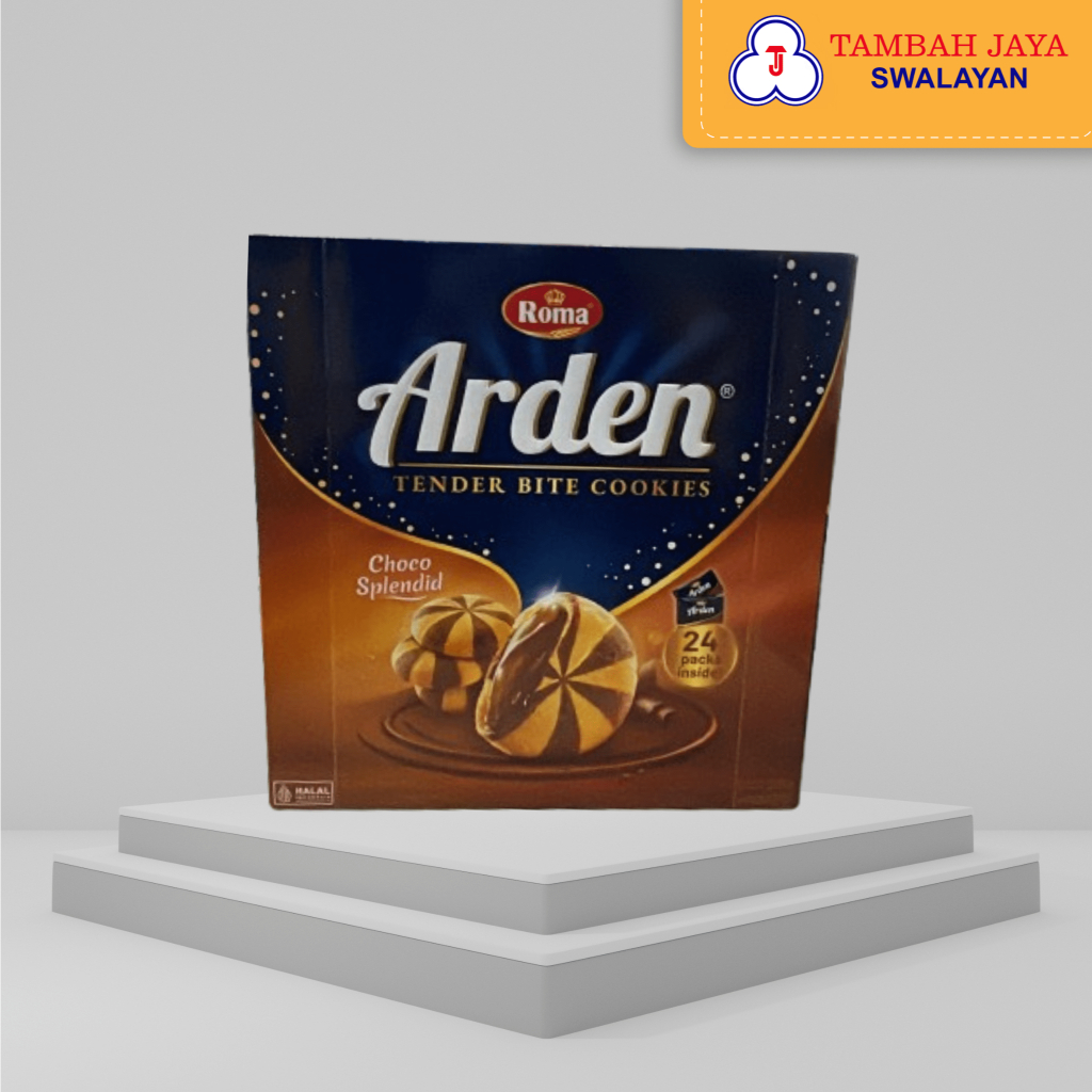 

ROMA ARDEN CHOCOSPLENDID BOX 240gr isi 24 bungkus@10gr - Biskuit isi Cokelat