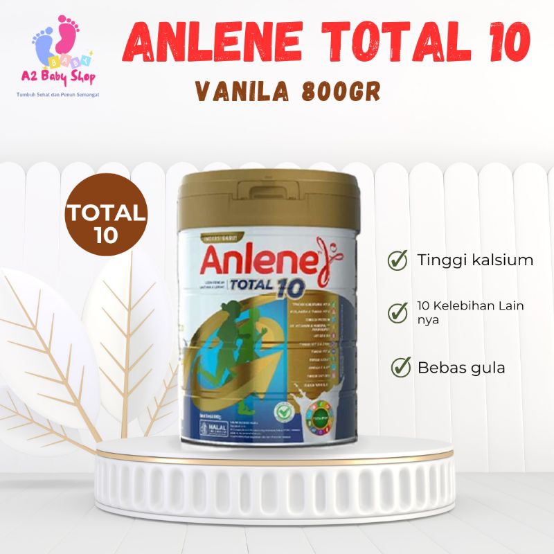 

Promo Anlene total 10 800gr & 400gr