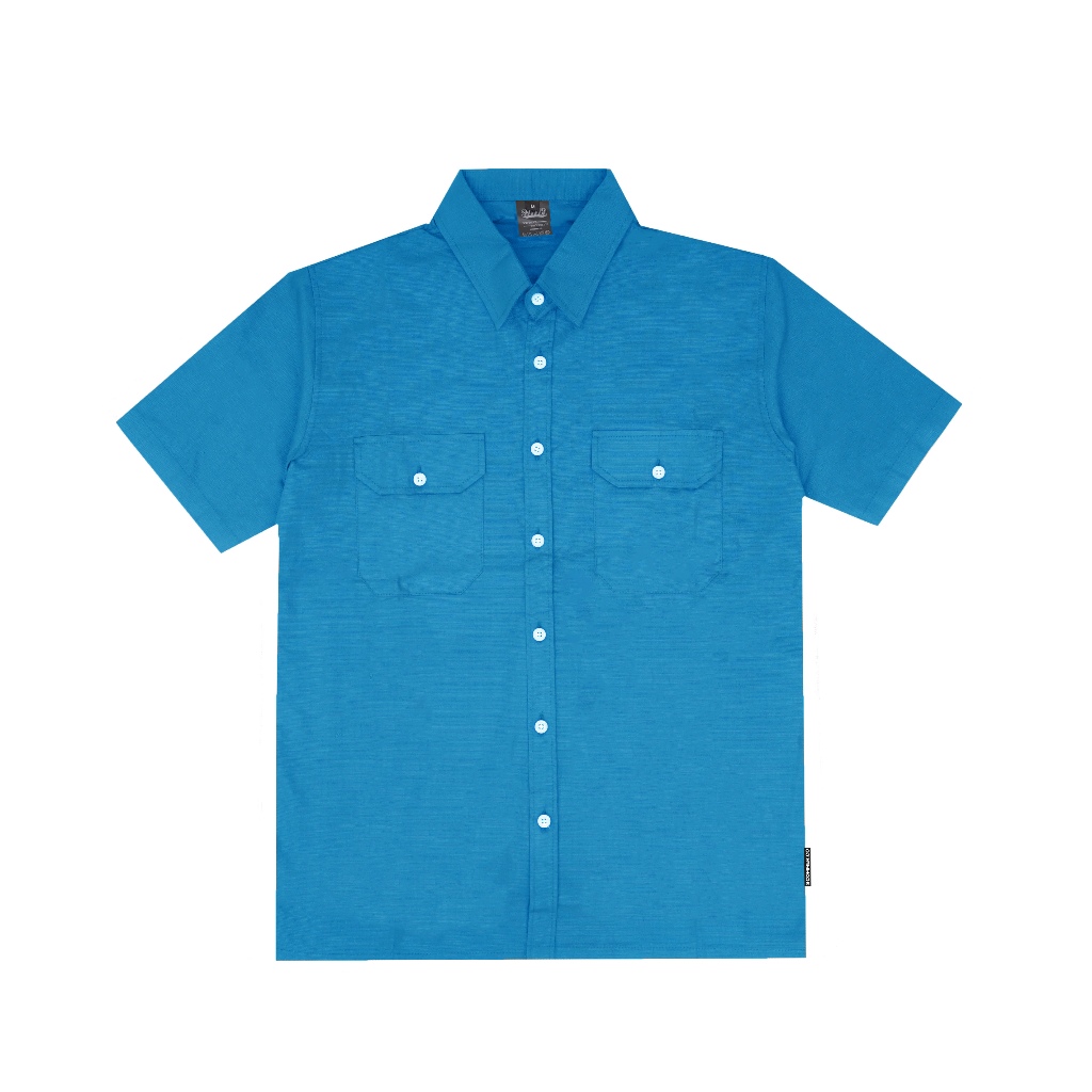 Scommer Casual Short Shirt Verdy Baby Blue