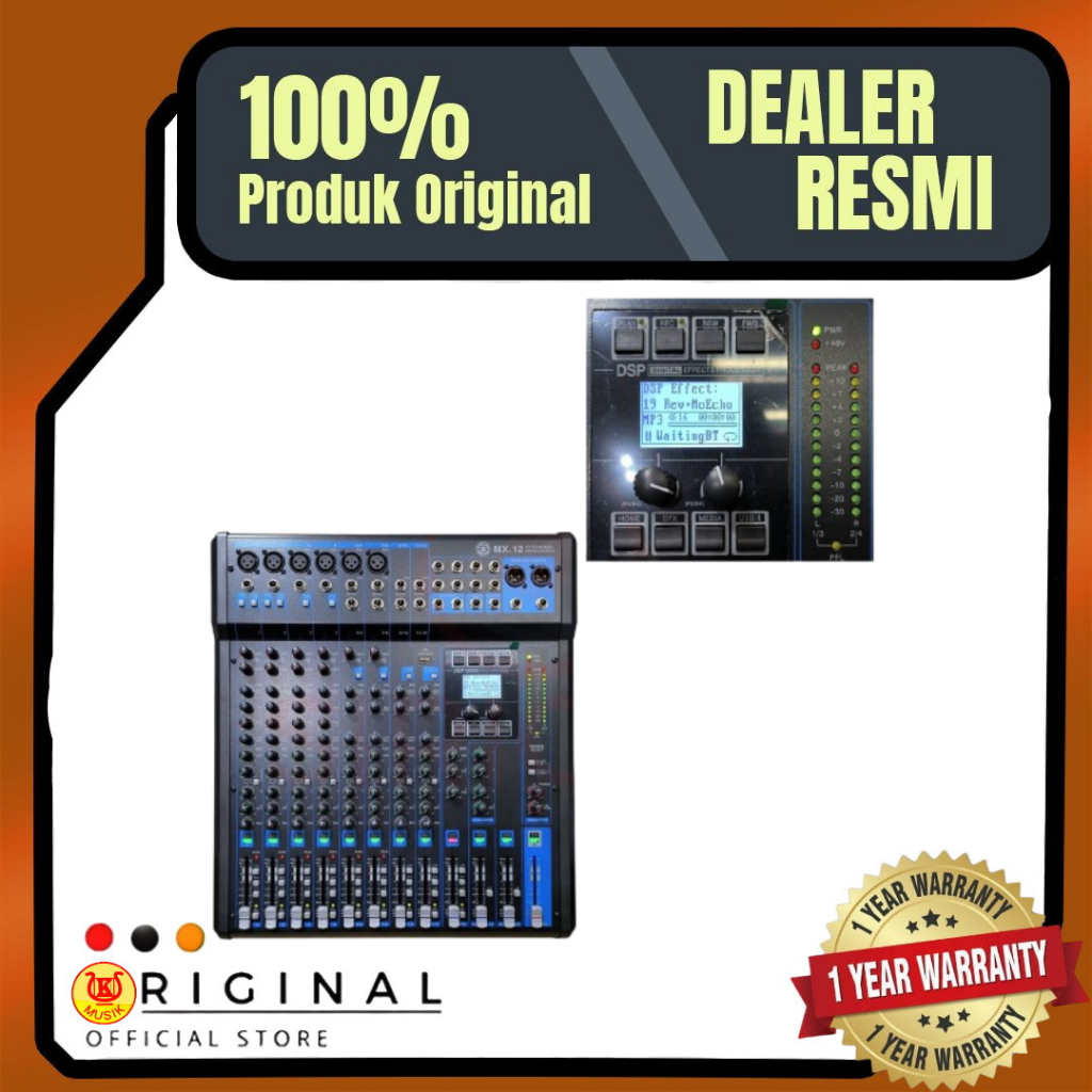 Topp Pro MX12 / MX-12 Channel Analog Mixer Sound