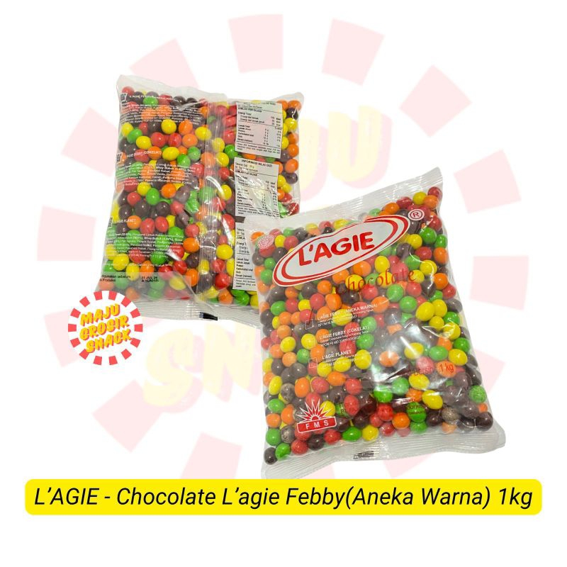 

L'AGIE Chocolate Febby warna 1kg