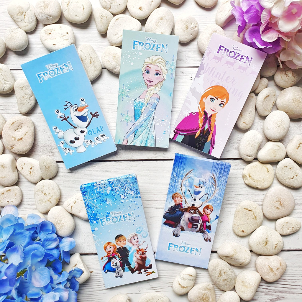 

Frozen Mini Long Notes Buku Catatan Tulis Notebook Kecil Notepad Elsa Anna Olaf Souvenirs Hampers