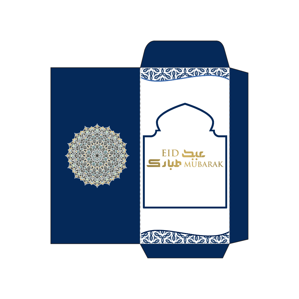

Amplop Lebaran THR Birclass Navy