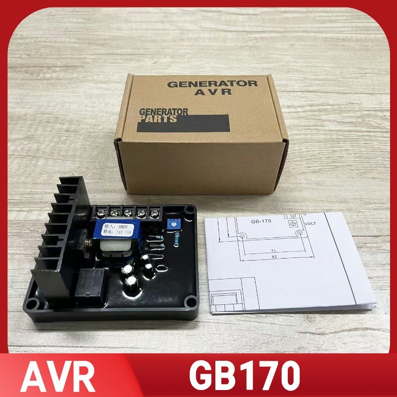AVR GB170 GB 170 Genset Universal Brush Karbon 3 phase GB-170 AVR