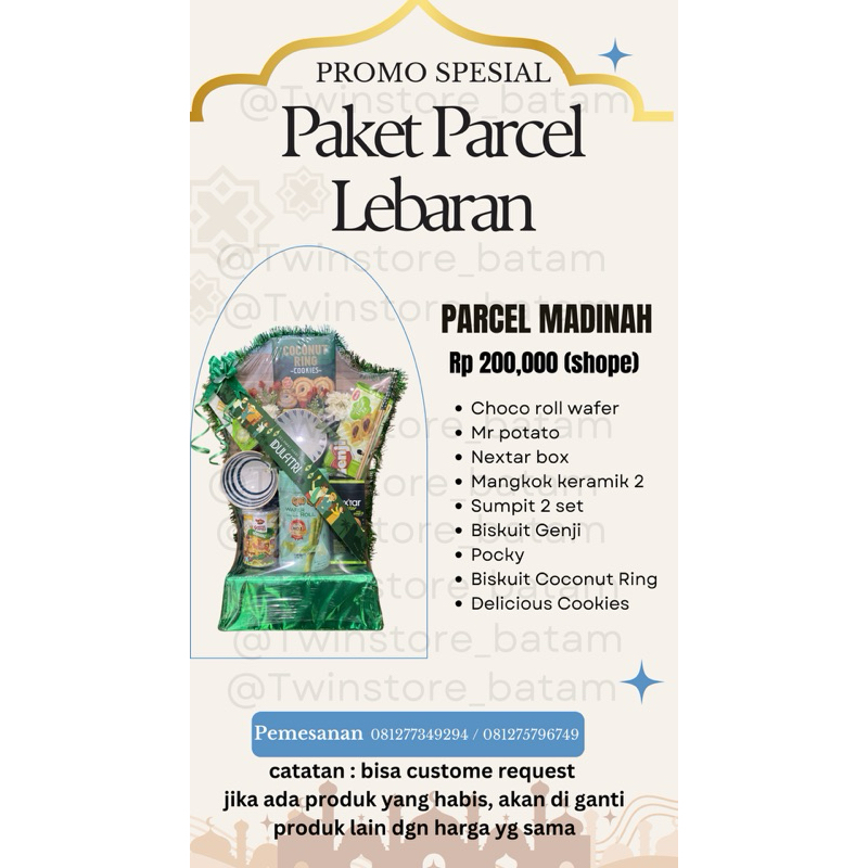 

PARCEL LEBARAN MADINAH BATAM