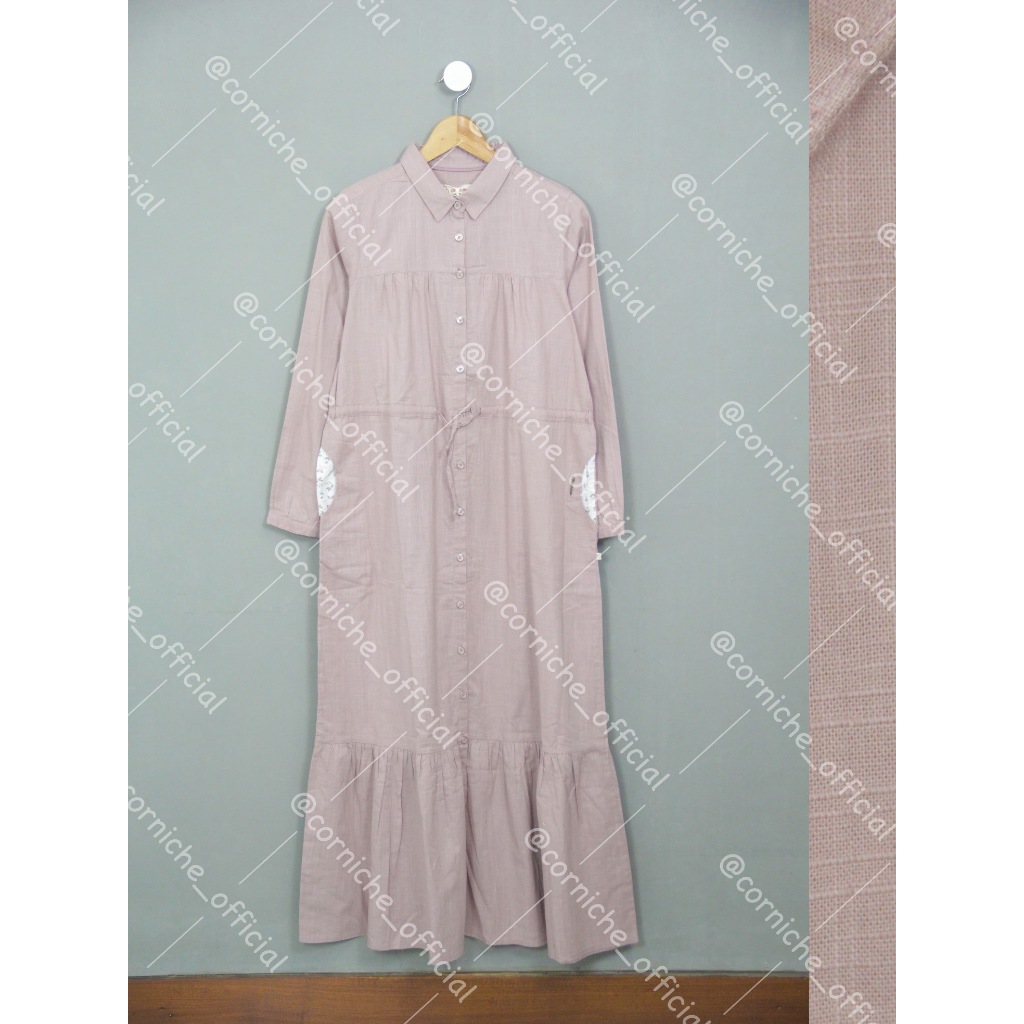 Corniche Shamita Dress Adobe Rose - TP501790