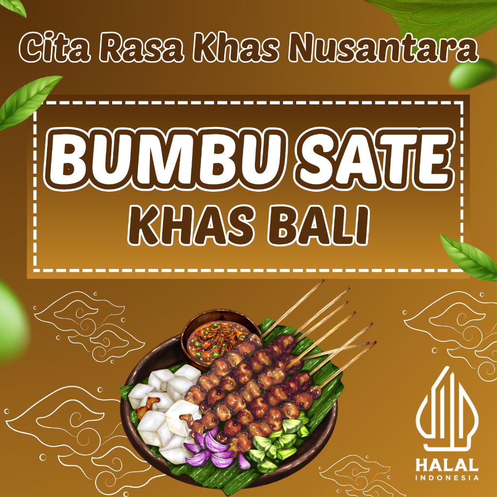 

Bumbu kacang Sate Khas Bali asli Istimewa nikmat gurih cocok untuk sate ayam kambing sapi ala warung