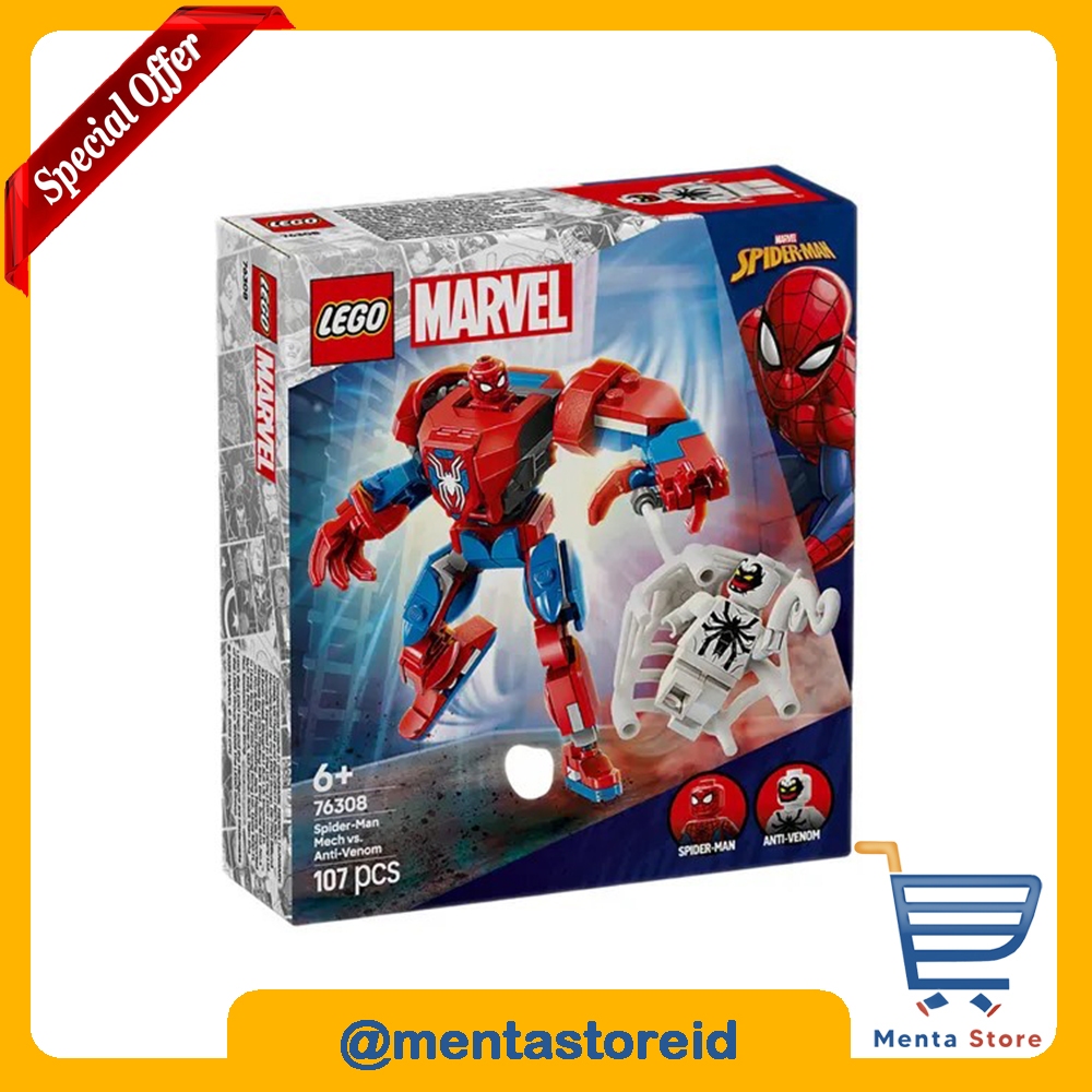 LEGO Marvel 76308 Spider-Man Mech vs. Anti-Venom