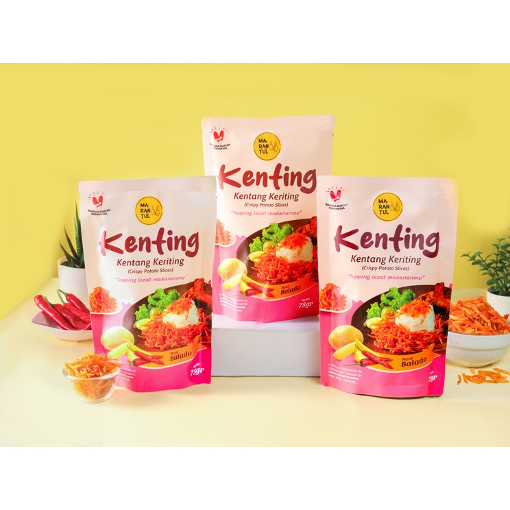 

KENTING Kentang Keriting Kering Kentang Paket 7 Pack