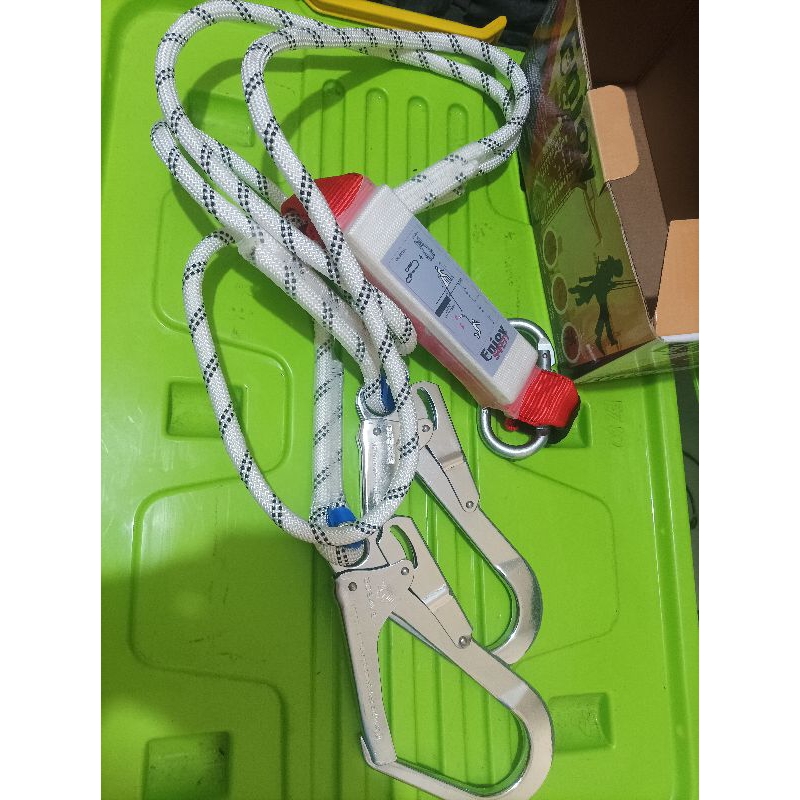 Absorber Lanyard Body Harness safety doublehook