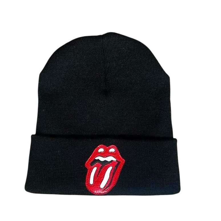 Beani Hat Kupluk Bordir Rolling Stones
