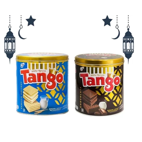 

Tango Wafer Kaleng Coklat & Vanila 240g