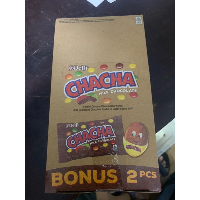 

Chacha Permen Coklat (Isi 2 renceng = 22pcs)