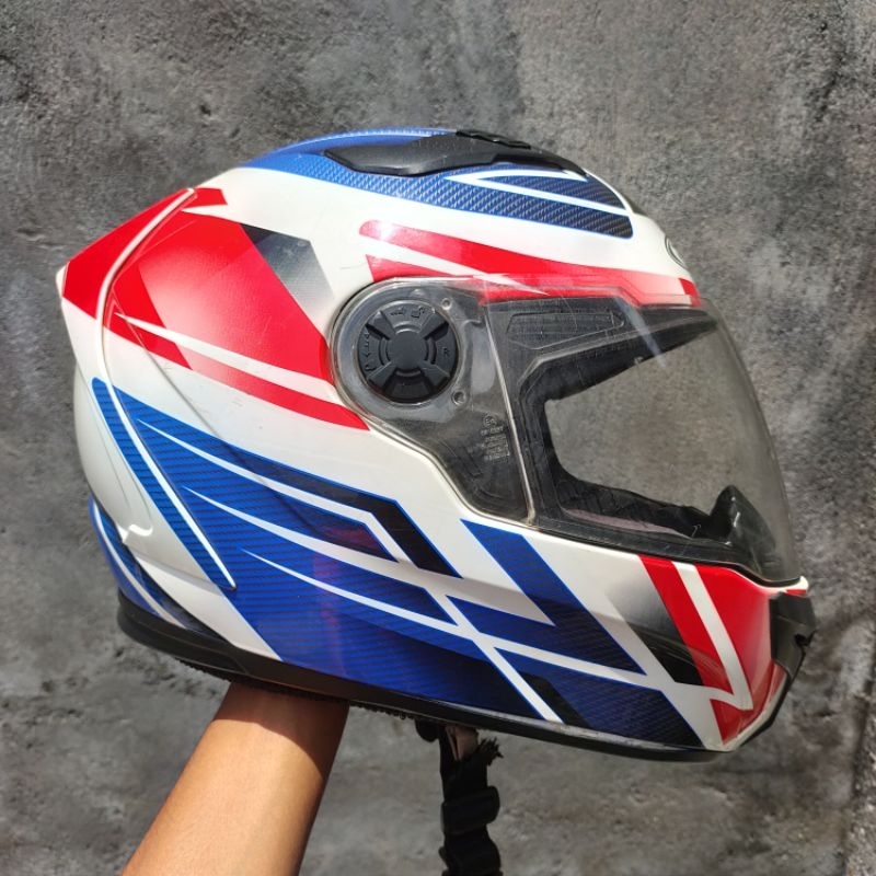 Helm Full Face Zeus Zs813 AN1 Second/Bekas