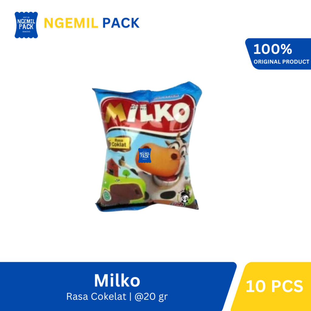 

Chiki Milko Cokelat Isi 10pcs @20Gr