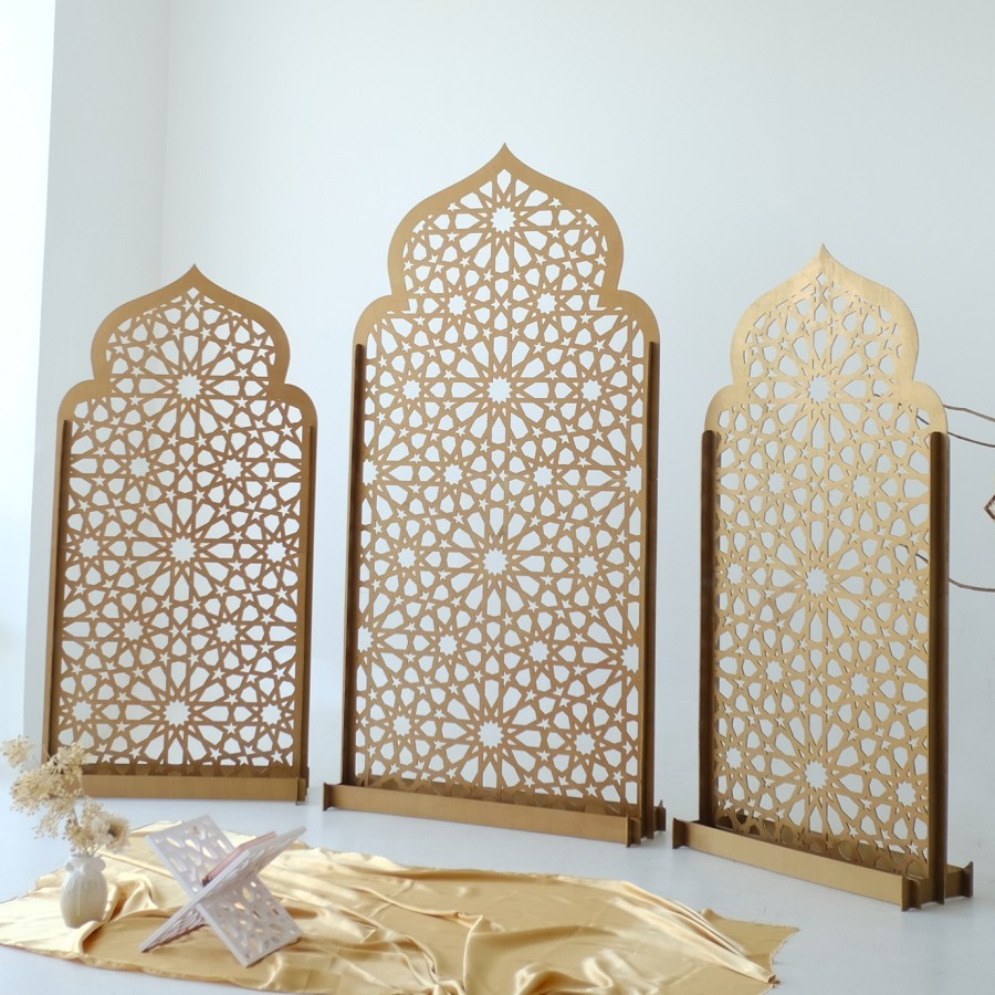 Backdrop Ramadhan Morocco | Dekorasi Lebaran Islami