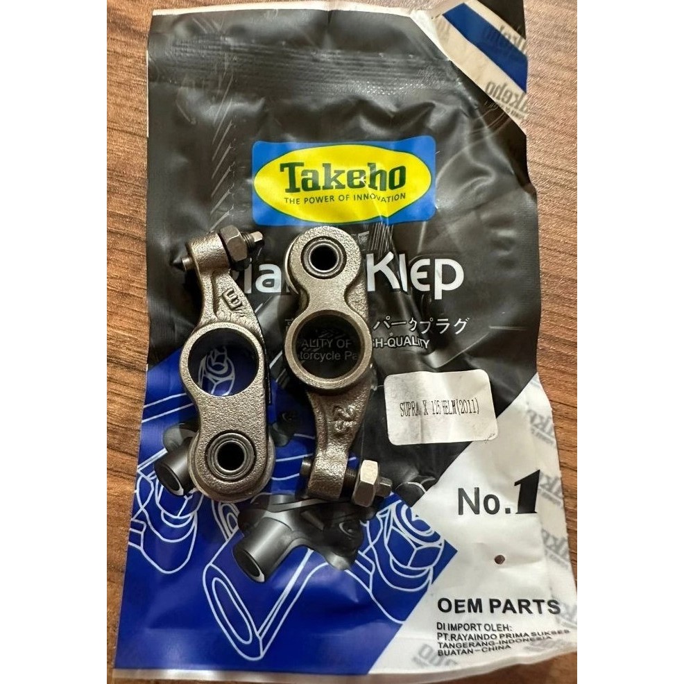 PELATUK KLEP BLADE NEW/BLADE FI/SUPRA X 125 HELM (2011) 14430-KVB-S50 (IN) 14440-KVB-S50 (EX) TAKEHO