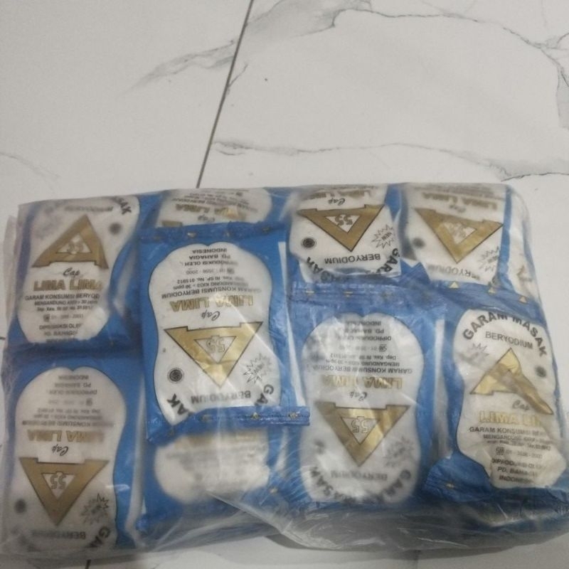 

garam segitiga emas 1ball isi 40
