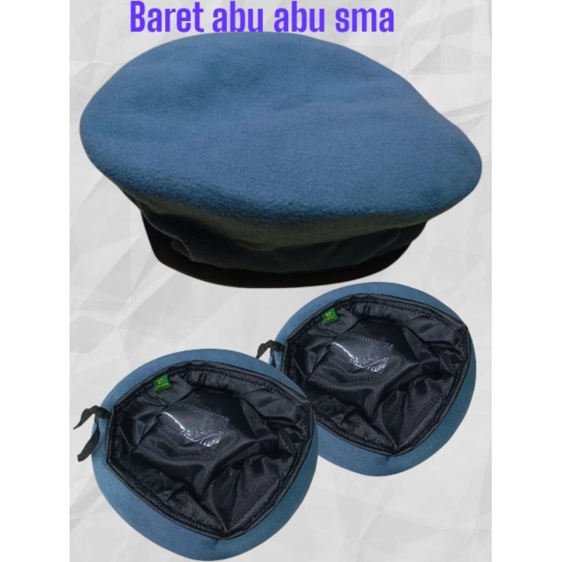 baret abu abu prima spesial / baret abu bela negara / baret abu sma