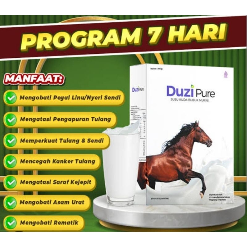 

susu kuda bubuk murni 200g duzi pure