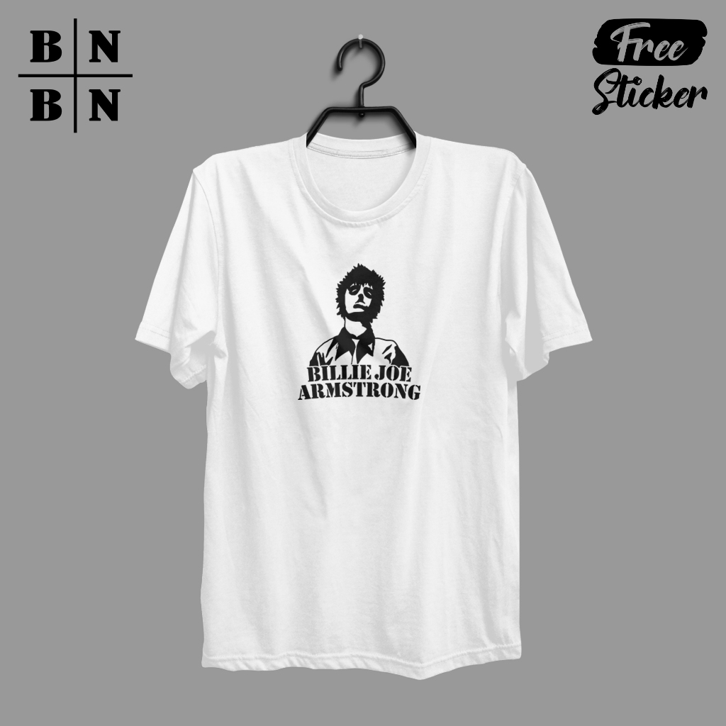 Kaos Billie Joe Armstrong - Vocalist Green Day Band 01
