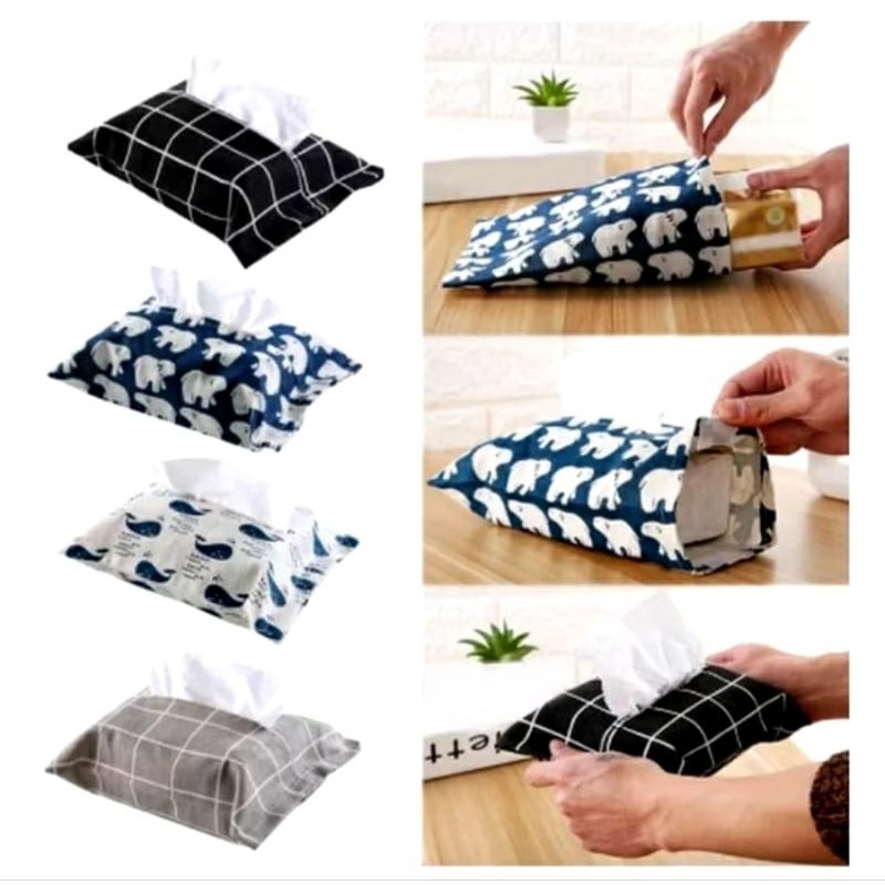 TEMPAT TISSUE KAIN / SARUNG TISU / PEMBUNGKUS TISU / TEMPAT TISU