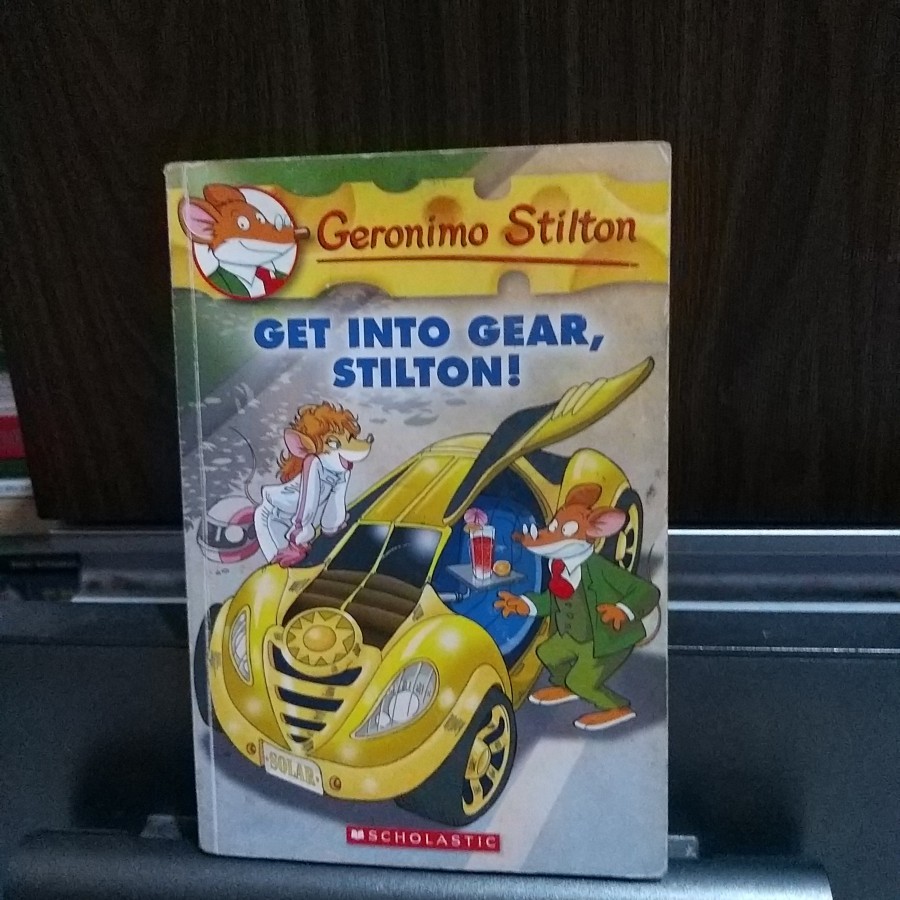 geronimo stilton get into gear stilton
