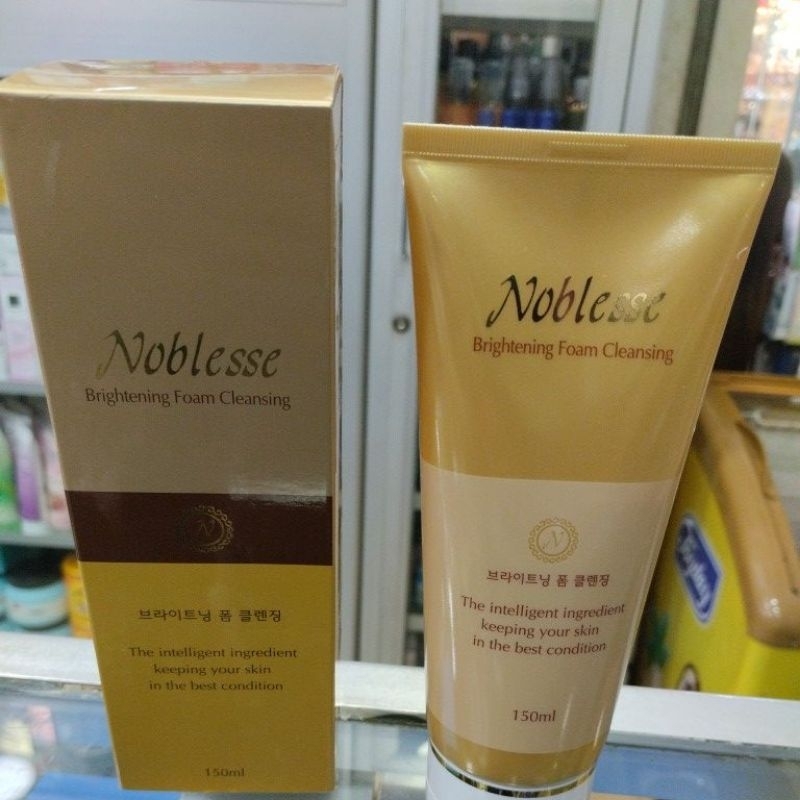 NOBLESSE BRIGHTENING FOAM CLEANSING made in KOREA. ,150ml