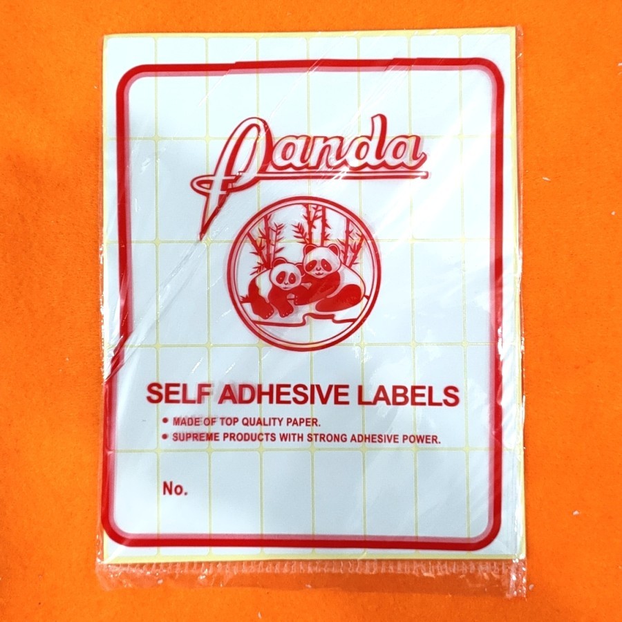 

Label Harga Polos PANDA No.108