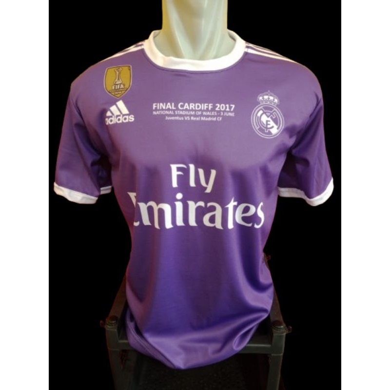 Jersey Real Madrid Final Champions L Cardiff 2017 Full printing