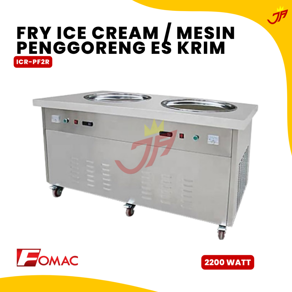 FOMAC Fry Ice Cream ICR-PF2R / Mesin Penggoreng Es Krim