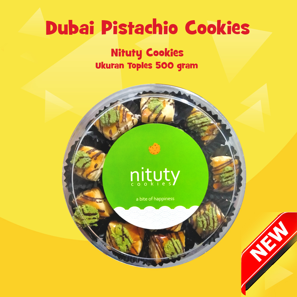 

Nituty Cookies Dubai Pistachio kue kering 500 gr