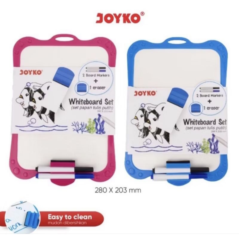 

WHITEBOARD SET/PAPAN WHITE BOARD JOYKO WBS-170CO