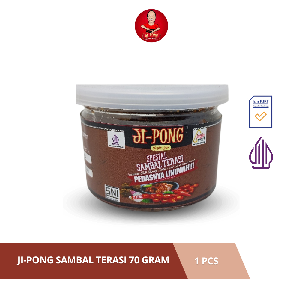 

Ji-Pong Sambal Terasi 70 gram - 1 Pcs