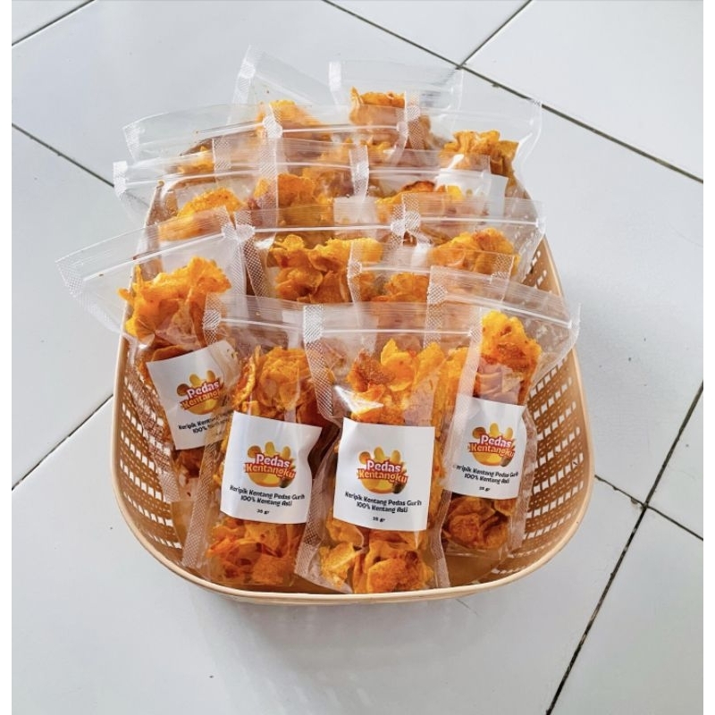 

Keripik Kentang Pedas Gurih dengan Sensasi Renyah dan Rasa Menggoda