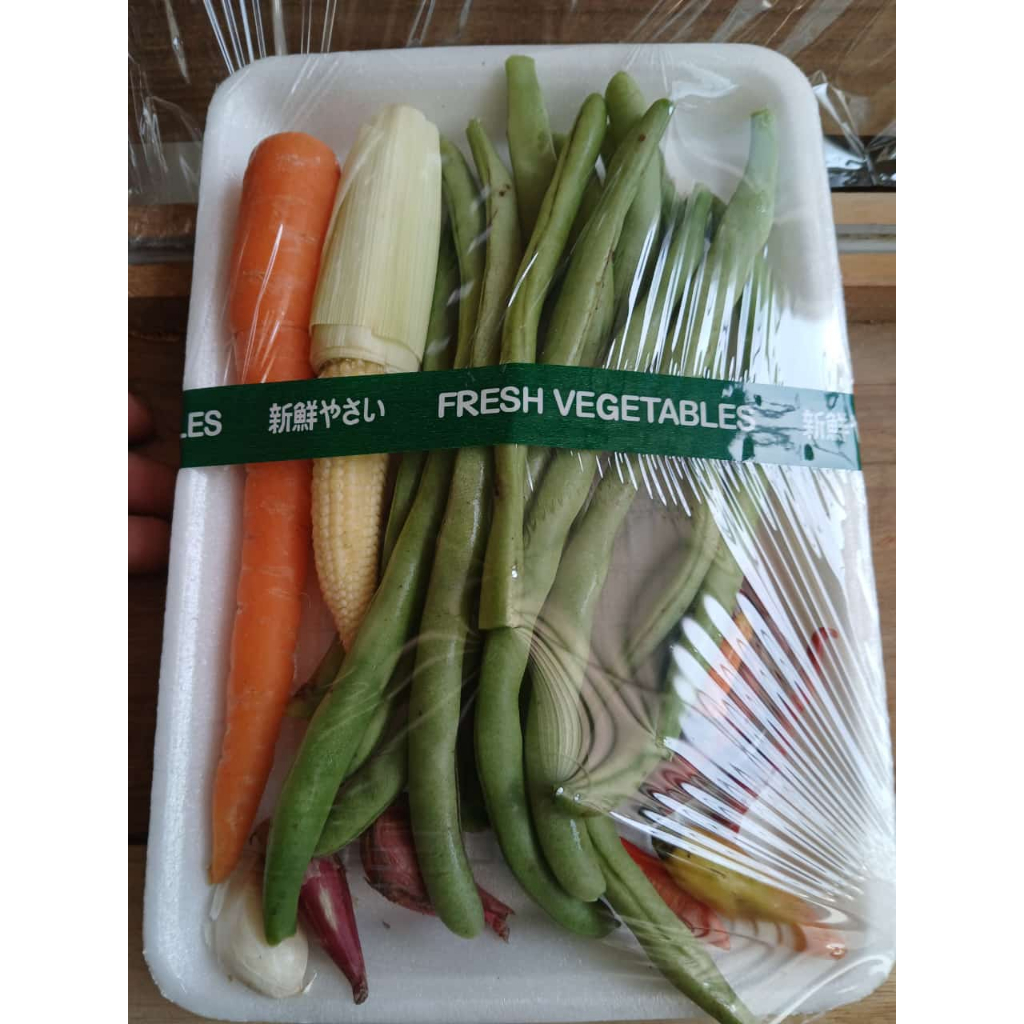 

PAKET SAYUR SOP - A (WORTEL, BUNCIS, BABY CORN, BAWANG, CABAI)