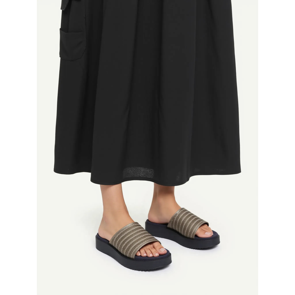 Sandal Sendal Cewek Wanita Anak Perempuan Emak Emak Ibu Ibu Wedges Jepit XIU XIAN 8226 Blink 100% Or