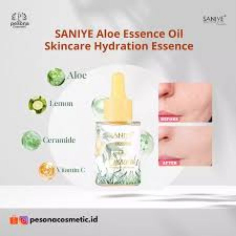 SANIYE CONTROL ESSENTIAL OIL SERUM 30ML II ESSENCE II SERUM WAJAH