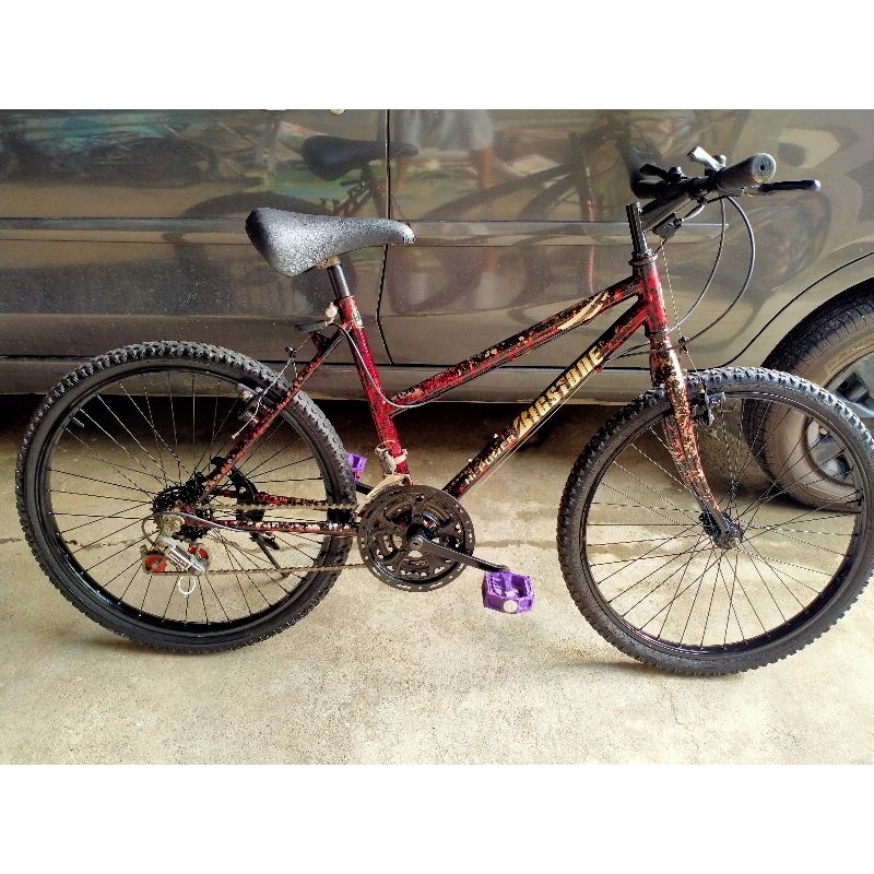 sepeda vintage Bridgestone ukuran 24 lady standar