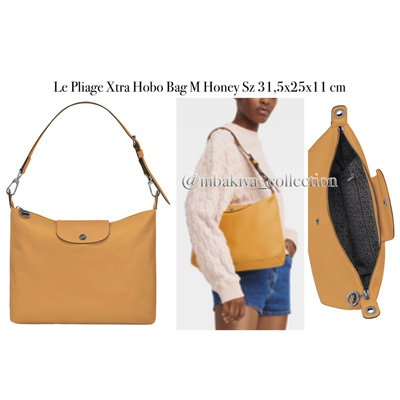 Le Pliage Xtra Hobo Bag M Honey