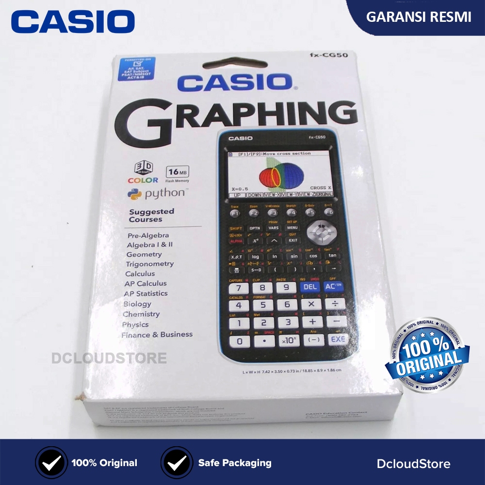 

Calculator Graphing Original Casio FX CG 50 Kalkulator Grafik FX CG50
