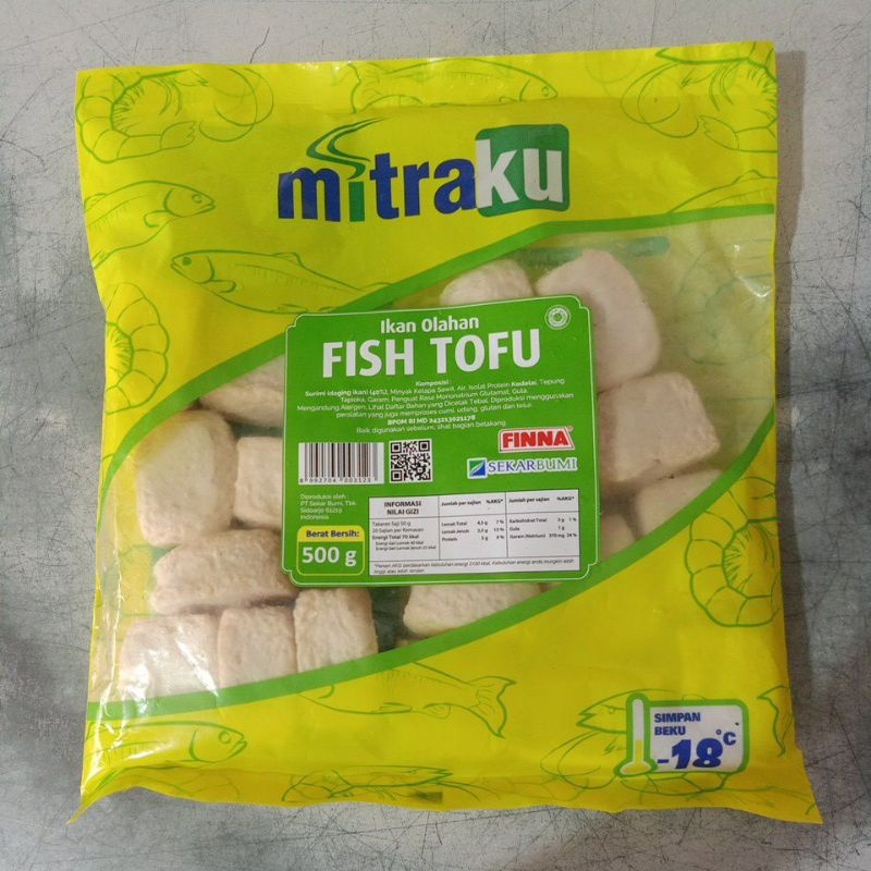 

Mitraku Fish Tofu 500gr