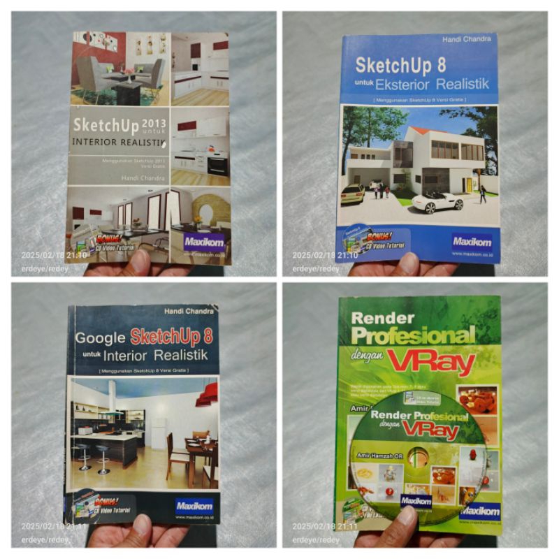 Buku Panduan Sketchup dan VRay