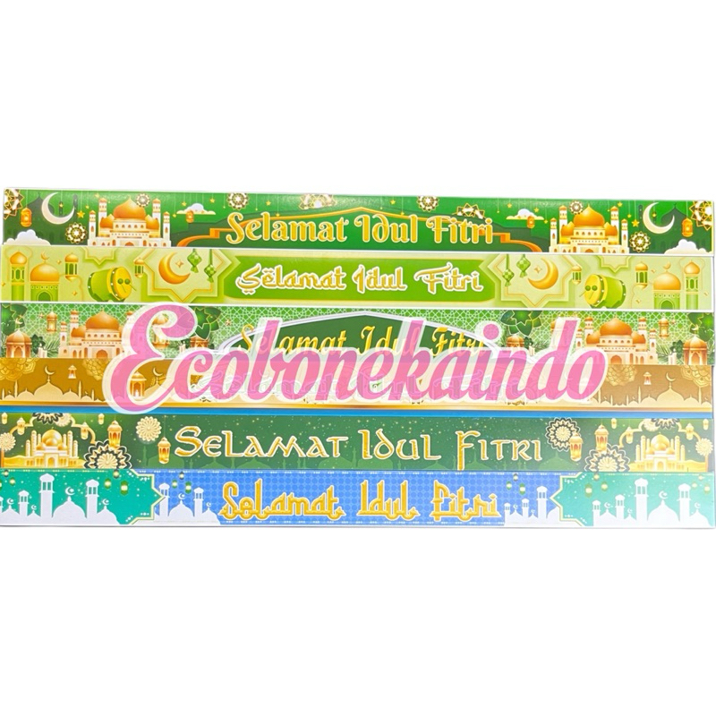 

Pita parcel lembaran selempang parcel hari raya 2025 paper belt idul fitri ecobonekaindo