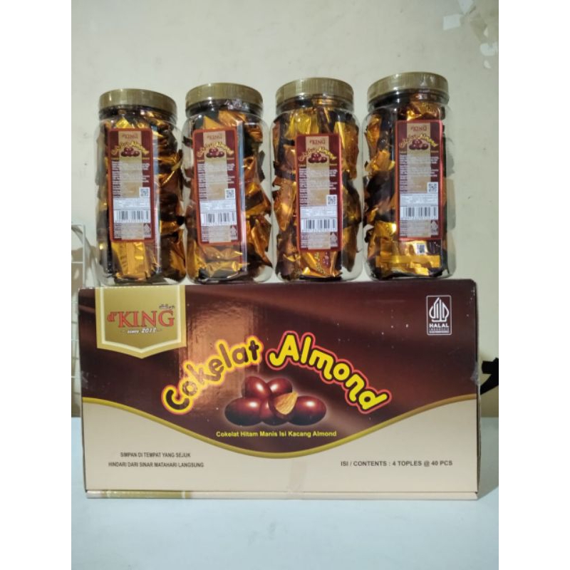 

D'King coklat almond 1 toples