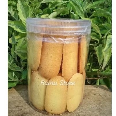 

Kue kering Lidah kucing (Toples jar 750ml)