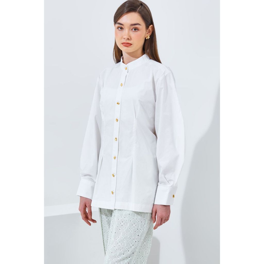 FREDERIKA Laura Shirt - Porcelain
